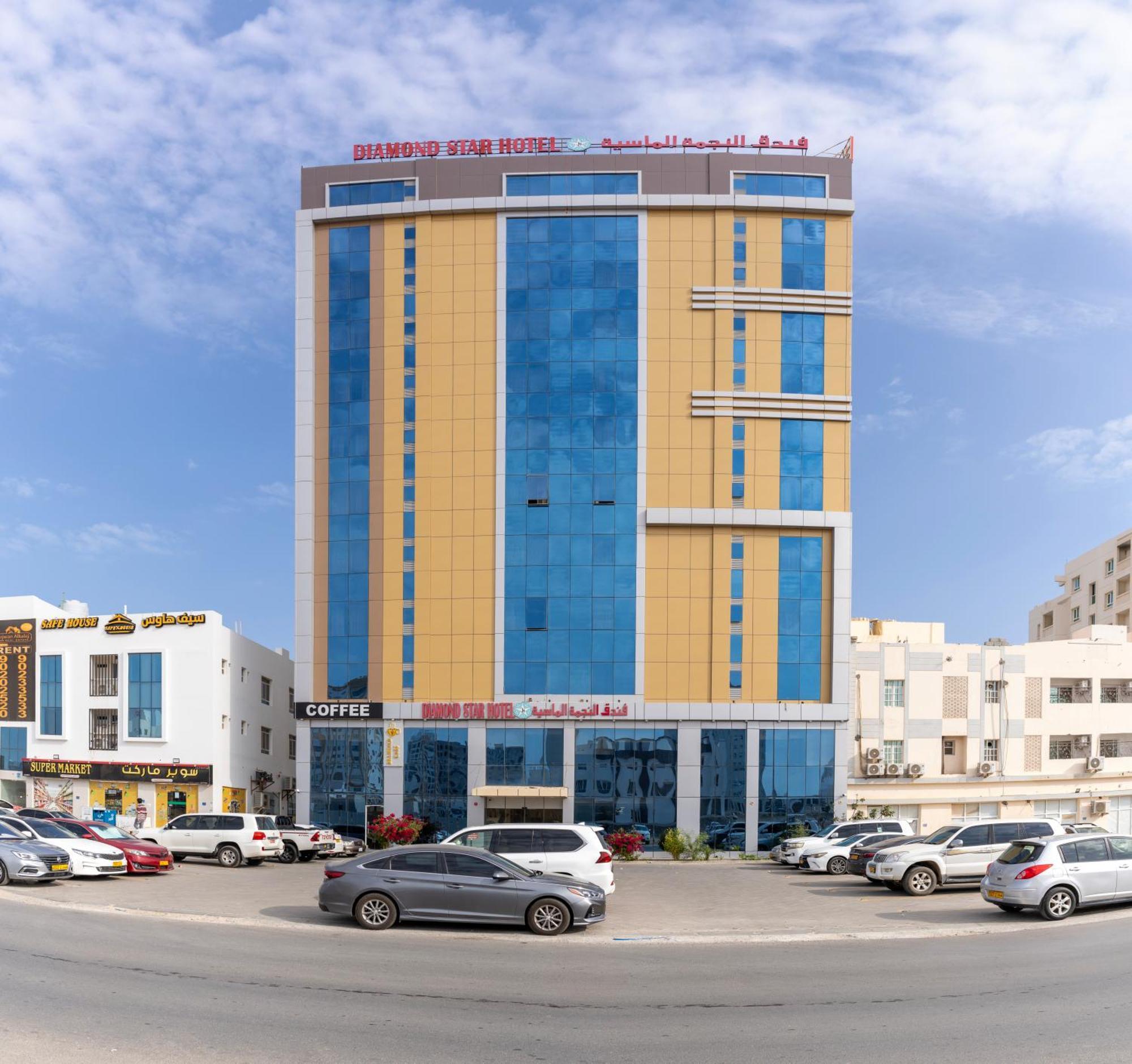 Diamond Star Hotel فندق النجمة الماسية Seeb ภายนอก รูปภาพ
